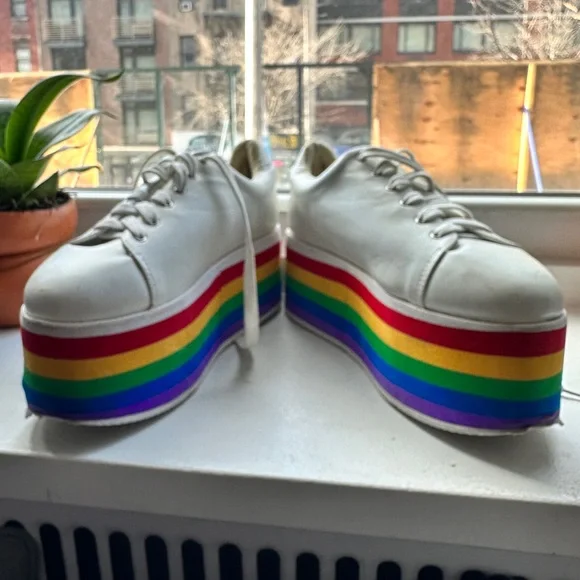 Pure Taste My Rainbow Platform Sneakers - Picture 4 of 11